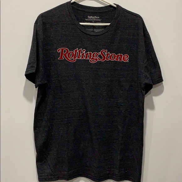 Rolling stone grey t-shirt band tee - Picture 1 of 4